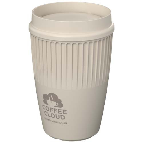 Cirrus POP kubek o pojemności 350 ml z pokrywką 360° Piaskowiec 22052006 (1)