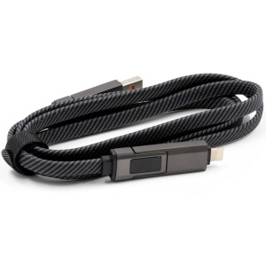 Kabel do ładowania BrandCharger Thor Eco Grafitowy