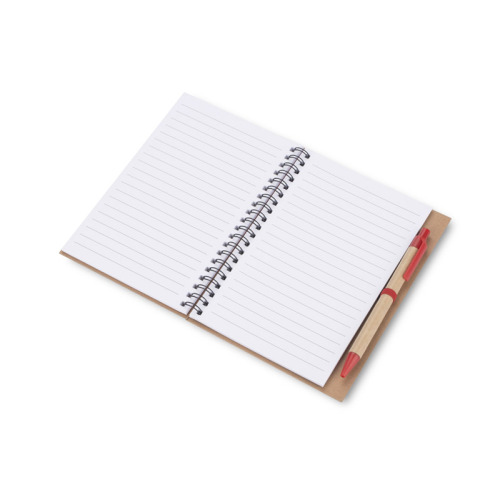 Notes z długopisem SERENO B6 Czerwony 18006-04 (5)