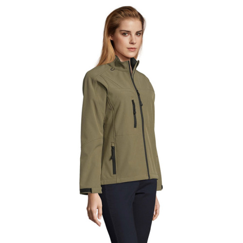 ROXY Damski softshell 340g Army S46800-AR-L (2)