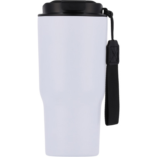 Kubek termiczny 550 ml ze stali z recyklingu DANA Biały 8523906 (3)