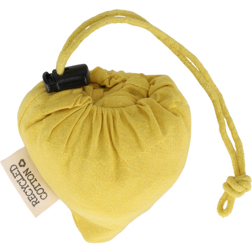 Torba bawełniana z recyklingu 118 g/m2 MODENA żółty 526208 (4)