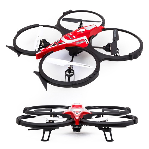 Podświetlany dron z kamerą 2Mpix Czerwony EG 017105 