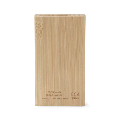 Powerbank SILVA 8000 mAh Brązowy 45118 (7)