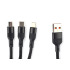Kabel USB 3 w 1 FAST Czarny 09156-02 (3) thumbnail