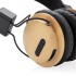 Bambusowe, bezprzewodowe słuchawki nauszne brązowy, czarny P329.169 (4) thumbnail