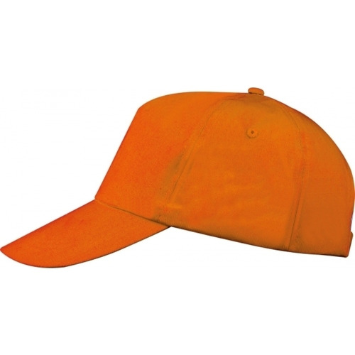 Czapka z daszkiem 5 paneli SANTA FE Pomarańczowy 246610 (2)