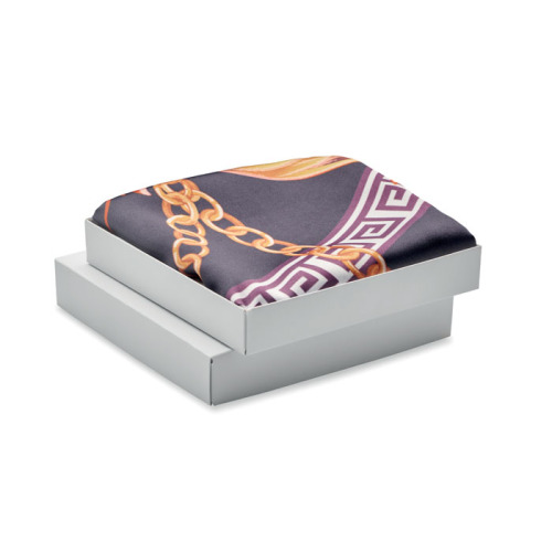 Szal z poliestru z recyklingu Matowy złoty MO2074-98 (2)