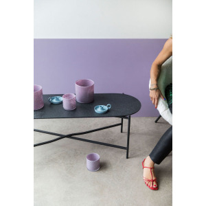 Świecznik/Wazon CALORE  M, lawendowy