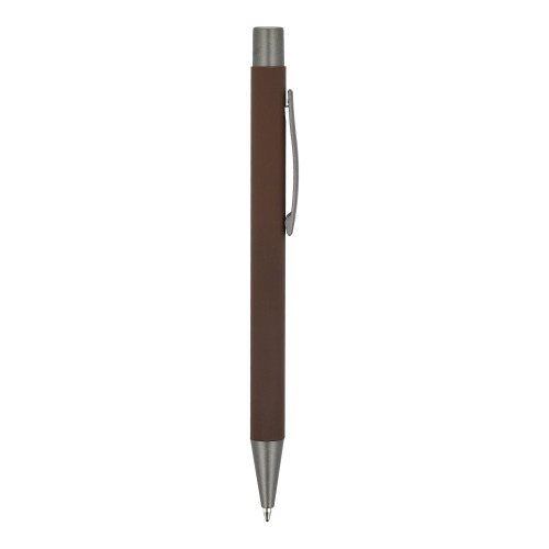 Długopis New York soft touch Ciemnobrązowy LT87767-N0050 (3)
