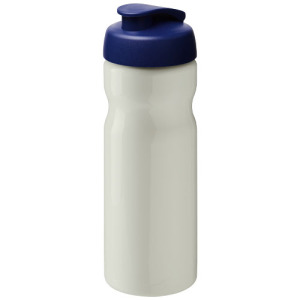 Bidon H2O Eco o pojemności 650 ml z wieczkiem zaciskowym Kość słoniowa