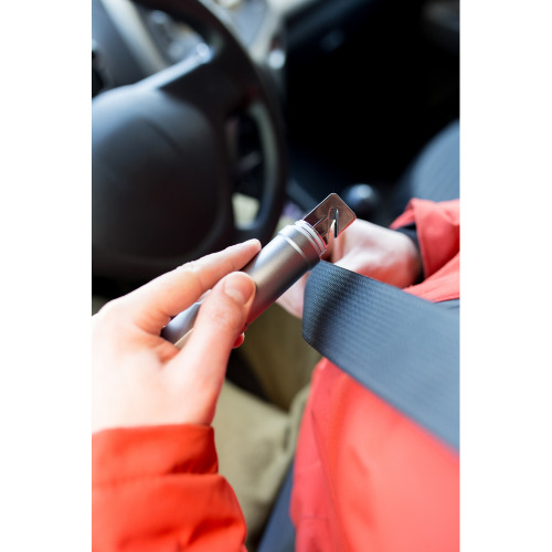 Latarka bezpieczeństwa, przecinak do pasów, młotek bezpieczeństwa | Malli Grafitowy VA123-15 (1)