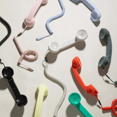 POP Phone Słuchawka Retro Black POPP01BL (3)