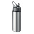 Butelka z aluminium 600 ml srebrny mat MO9840-16  thumbnail
