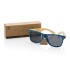 Okulary przeciwsłoneczne, plastik z recyklingu niebieski P453.975 (4) thumbnail