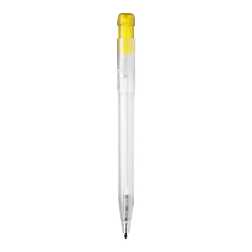 Długopis Ingeo TM Pen Clear przejrzysty Ecru / żółty LT87543-N5441 (3)