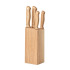 5-częściowy zestaw noży drewna MO6308-40  thumbnail