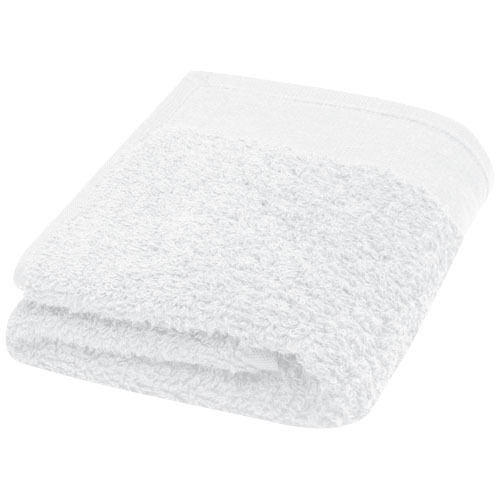 Chloe bawełniany ręcznik kąpielowy o gramaturze 550 g/m² i wymiarach 30 x 50 cm Biały 11700401 