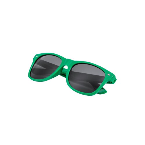 Okulary przeciwsłoneczne RPET zielony V8092-06 