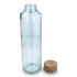 Butelka InSideOut z recyklingowanego szkła ReuuZ z drewnianym korkiem 650 ml Transparentny LT57013-N0004 (1) thumbnail