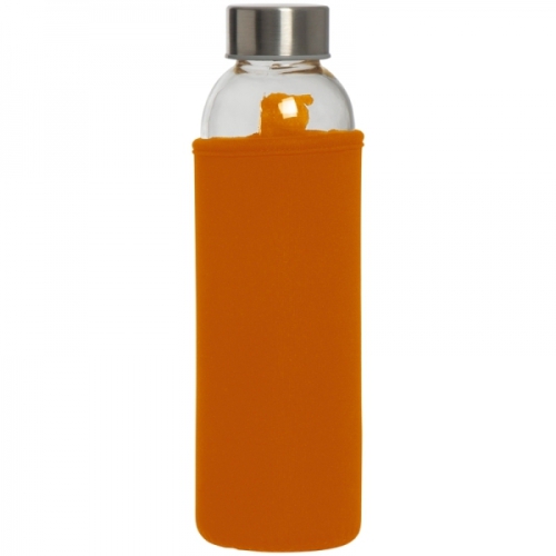 Butelka szklana KLAGENFURT pomarańczowy 084210 (2)