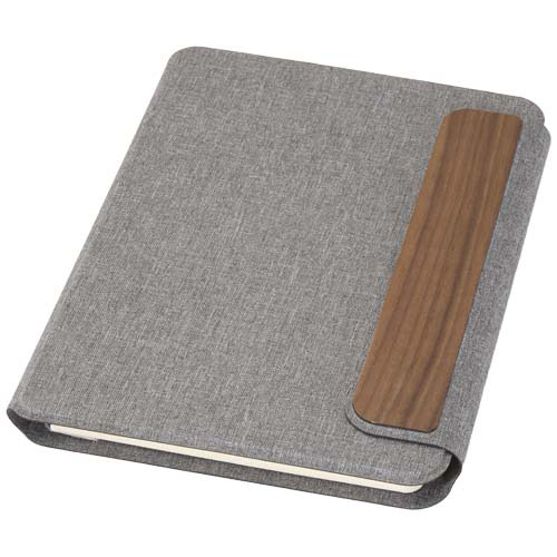 Andean portfolio A5 z recyklingu z certyfikatem RCS Szary 10799382 