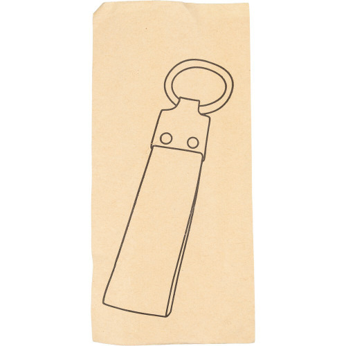 Dżinsowy brelok do kluczy Niebieski VA510-11 (3)