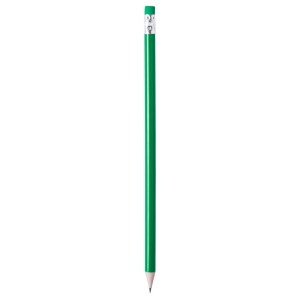 Ołówek, gumka zielony
