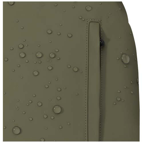 Resi Plus plecak na 15-calowego laptopa o pojemności 18 l z recyklingu, z certyfikatem GRS i zabezpieczeniem przed kradzieżą Leśny zielony 13010964 (6)