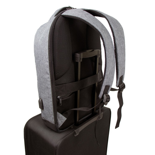 Plecak na laptopa 15,6" RPET B'RIGHT | Henry Szary V8298-19 (1)