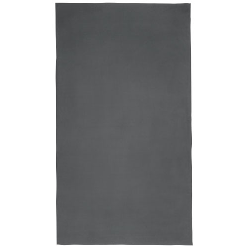 Pieter niezwykle lekki i szybko schnący ręcznik o wymiarach 100x180 cm z certyfikatem GRS Szary 11332482 (3)