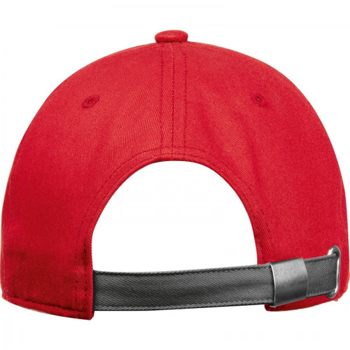 Czapka z daszkiem bawełniana 5 paneli 290 g/m2 AXEL Czerwony 5391805 (4)
