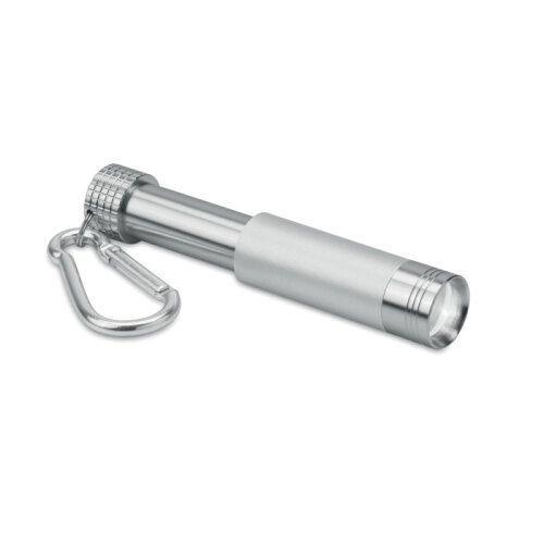 Brelok aluminiowy LED srebrny MO9381-14 (2)