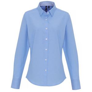Koszula Damska Slim Fit Oxford Bawełniana