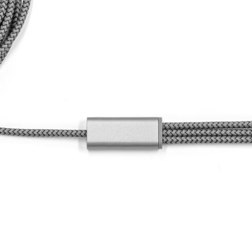 Kabel do ładowania i synchronizacji BrandCharger Trident 2+ Grafitowy VA557-15 (4)