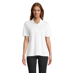 PACIFIC WOMEN POLO Bialy