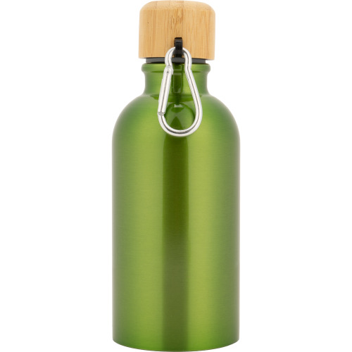 Butelka metalowa 400 ml MARILYN Jasnozielony 8497229 (4)