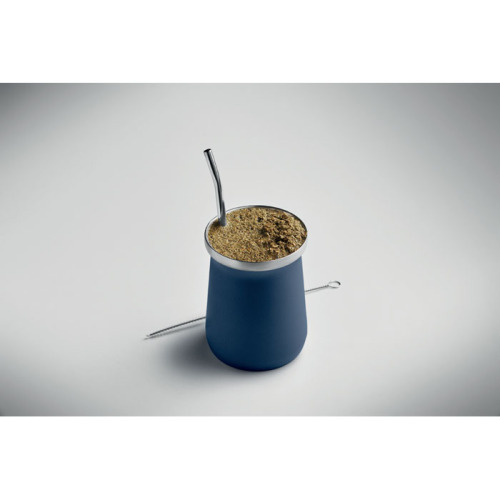 Kubek do herbaty yerba mate Francuski Granat MO2776-85 (3)