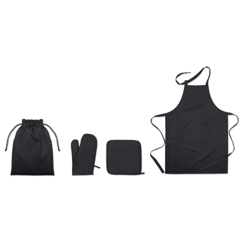 Zestaw kuchenny Czarny MO9112-03 (8)