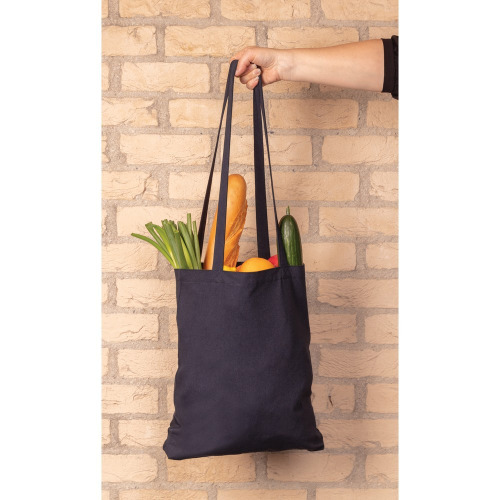 Torba z bawełny z recyklingu AWARE™ Niebieski P762.545 (5)