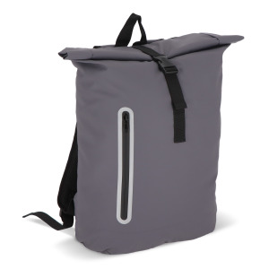 Powlekany PU plecak R-PET 600D o pojemności 20 l Szary