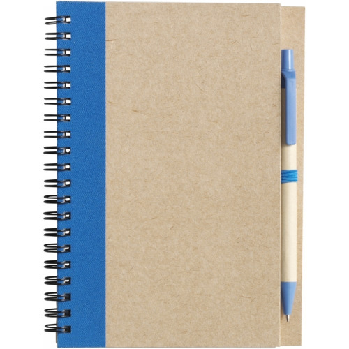 Notatnik z długopisem niebieski V2389-11 (13)