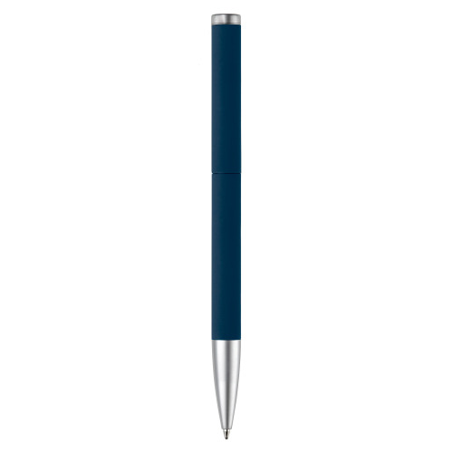 Metalowy długopis Modena miękki dotyk Ciemnoniebieski LT87762-N0010 (1)