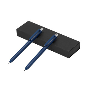 Zestaw piśmienniczy z RABS, długopis i "wieczny" ołówek Granatowy