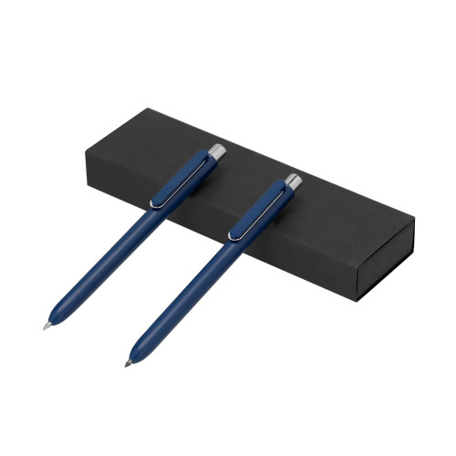 Zestaw piśmienniczy z RABS, długopis i "wieczny" ołówek Granatowy VA636-04 