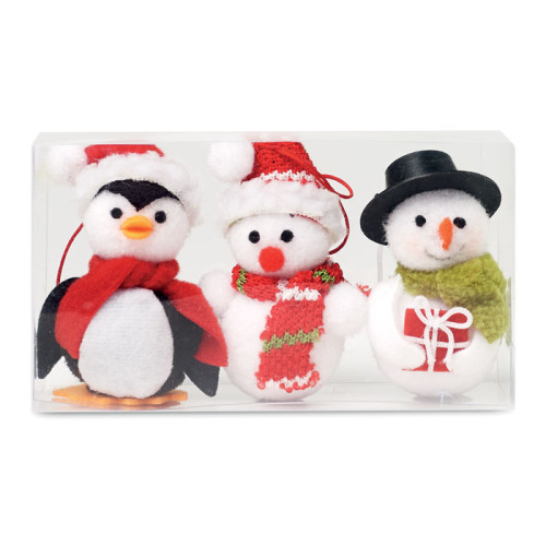 Zestaw świątecznych zawieszek Mieszany CX1411-00 