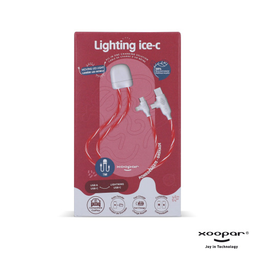 Kabel Xoopar Lighting ICE-C Czerwony LT41019-N0021 (3)