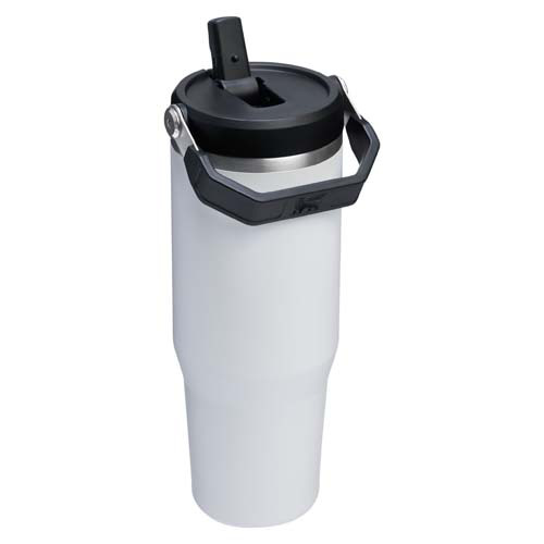 Stanley IceFlow™ 2.0 termoizolowany kubek ze stali nierdzewnej, pojemność 890 ml, z odchylaną słomką Biały 10098201 (2)