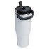 Stanley IceFlow™ 2.0 termoizolowany kubek ze stali nierdzewnej, pojemność 890 ml, z odchylaną słomką Biały 10098201 (2) thumbnail
