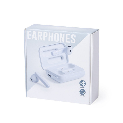 Bezprzewodowe słuchawki douszne Biały V3994-02 (3)